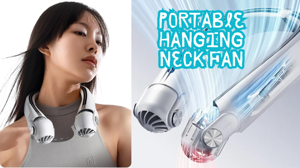 Portable Hanging Neck Fan